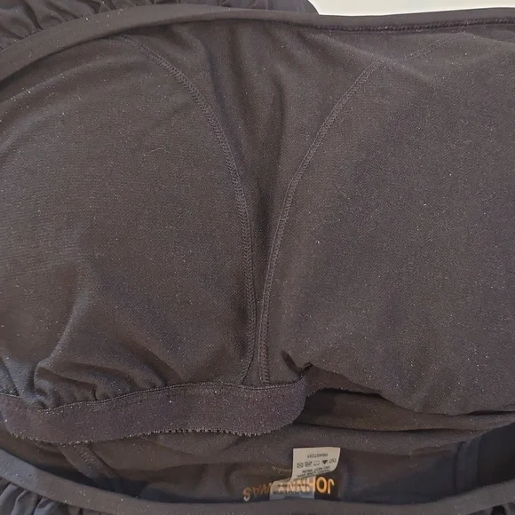 Johnny Was Dreamer Floral Embroidered Flounce Off-The-Shoulder Swimsuit M - Picture 7 of 8